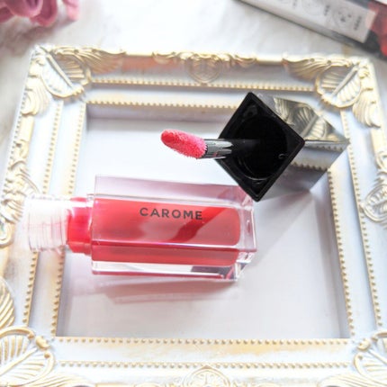 ブルーミングリップグロウ/CAROME./口紅を使ったクチコミ(2枚目)