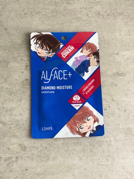 名探偵コナン×オルフェス 【コナン&灰原】ダイヤモンドモイスチャー/ALFACE+/シートマスク・パックを使ったクチコミ(1枚目)