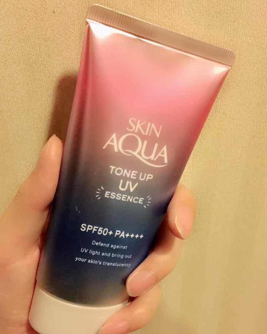 スキンアクア トーンアップUVエッセンス/スキンアクア/日焼け止めクリームを使ったクチコミ（1枚目）
