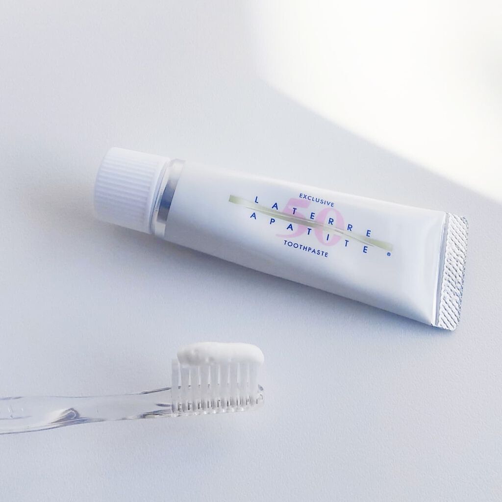 薬用ハイドロキシアパタイト/ラテール/歯磨き粉を使ったクチコミ(4枚目)