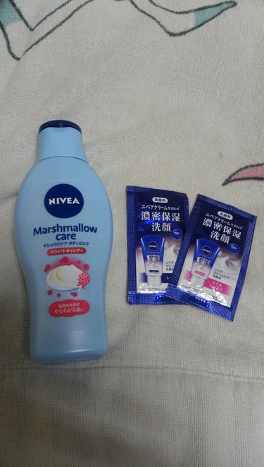 マシュマロケアボディミルク シルキーフラワーの香り/ニベア/ボディミルクを使ったクチコミ（3枚目）