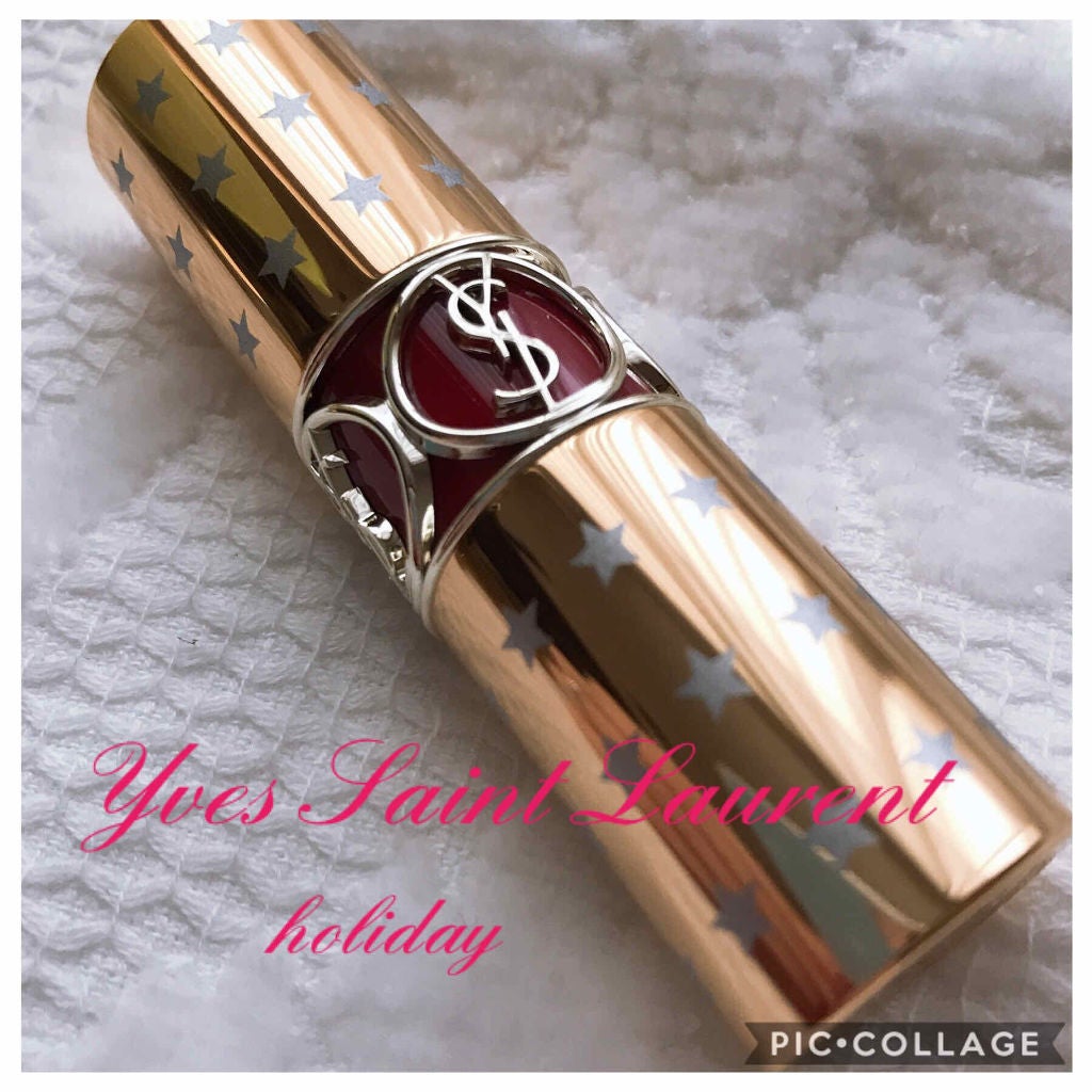 ルージュ ヴォリュプテ シャイン/YVES SAINT LAURENT BEAUTE/口紅を使ったクチコミ(1枚目)