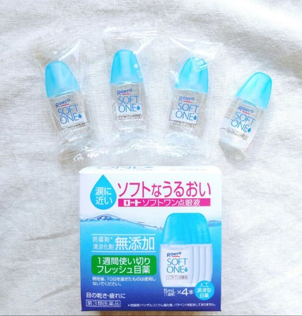 ロート ソフトワン点眼液(医薬品)/ロート製薬/その他を使ったクチコミ(2枚目)