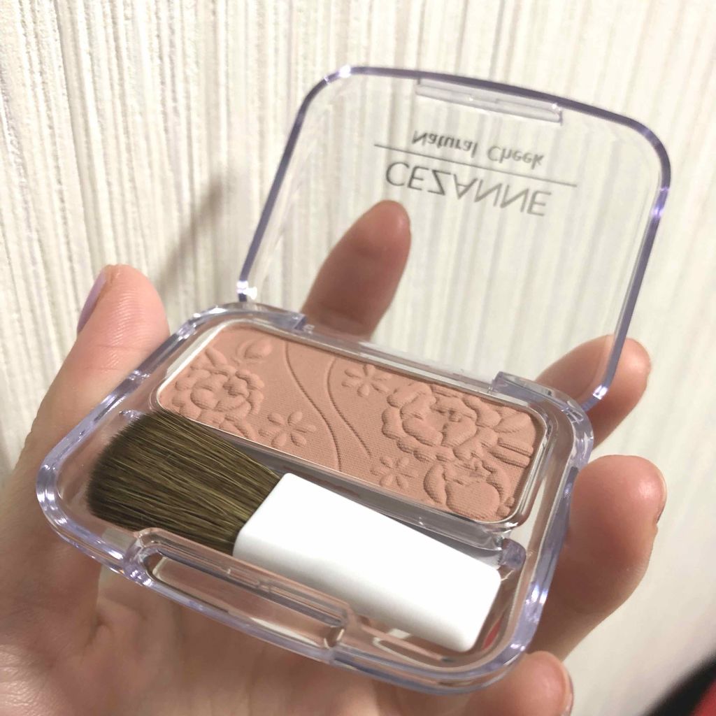 ナチュラル チークN/CEZANNE/パウダーチークを使ったクチコミ(2枚目)