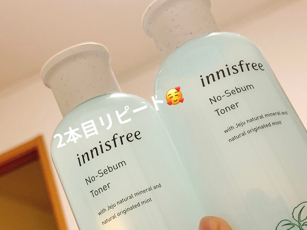 ノーセバム トナー/innisfree/化粧水を使ったクチコミ(2枚目)