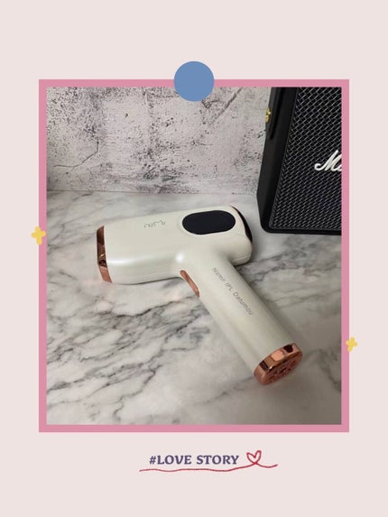 サファイヤIPL光脱毛器/NiZmir/家庭用脱毛器を使ったクチコミ(1枚目)