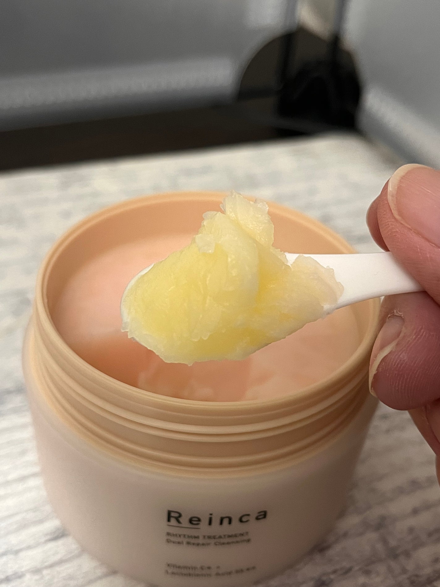 リズムトリートメント デュアルリペアクレンジング /Reinca/クレンジングバームを使ったクチコミ(5枚目)