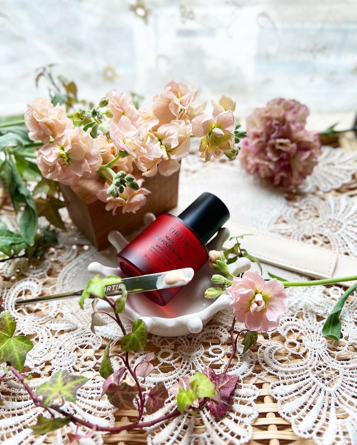 マスクフィットレッドファンデーション/TIRTIR(ティルティル)/リキッドファンデーションを使ったクチコミ(4枚目)