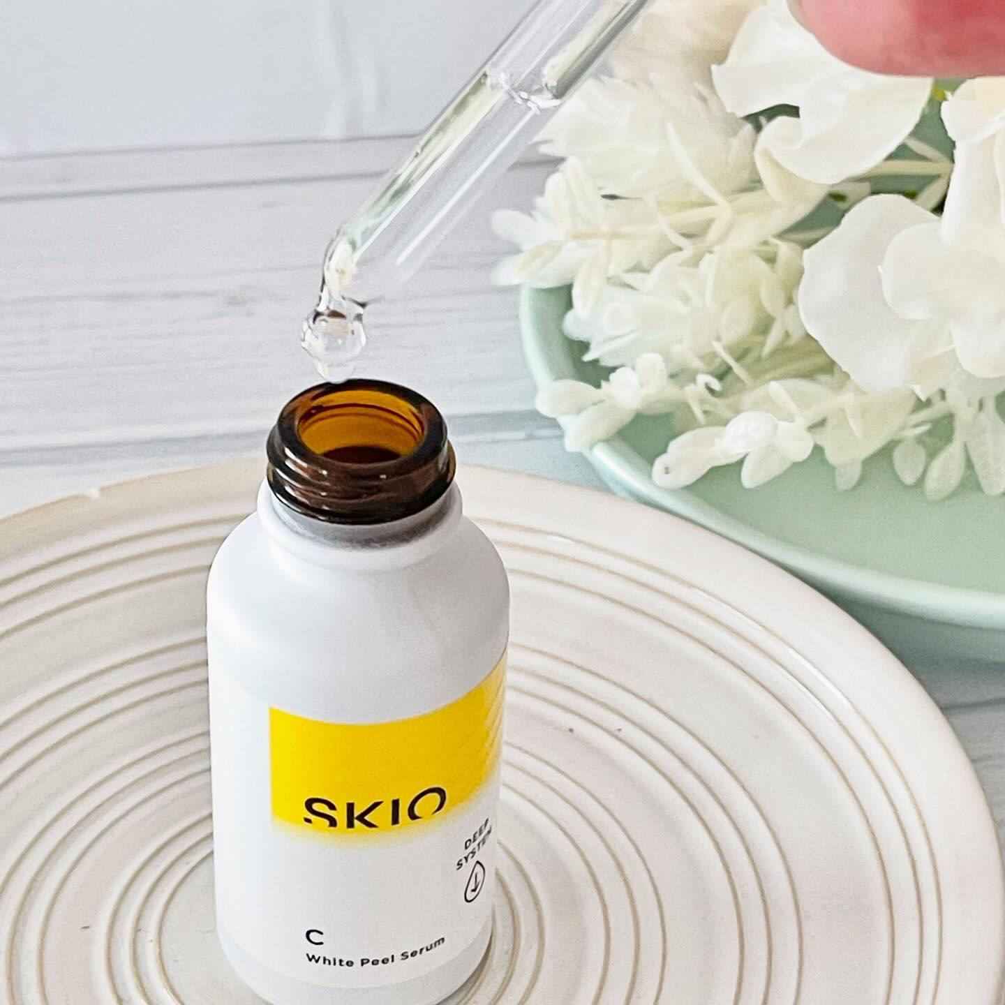 スキオVCホワイトピールセラム/SKIO/美容液を使ったクチコミ（1枚目）