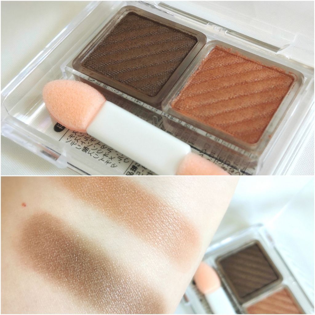 アイ カラー(チップ付) 70 ブラウン系/ちふれ/アイシャドウパレットを使ったクチコミ（2枚目）