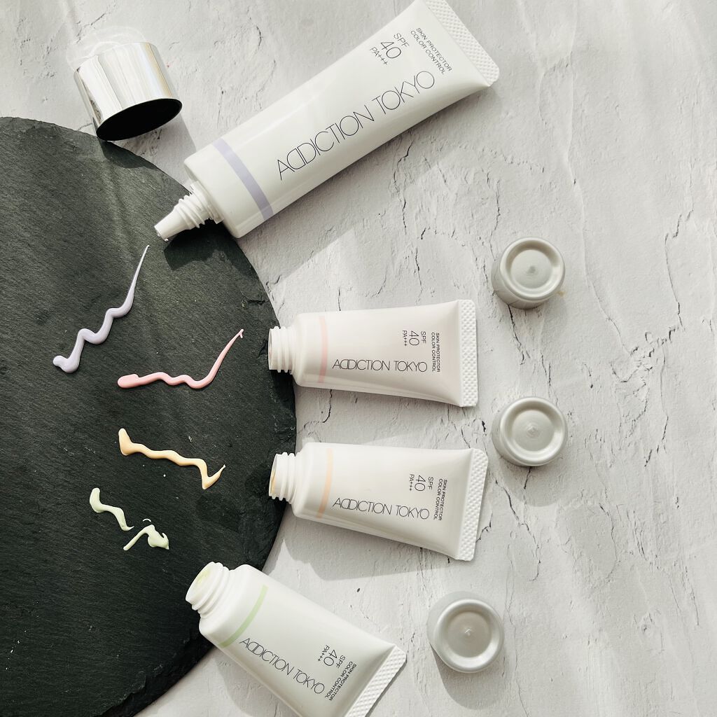 アディクション スキンプロテクター カラーコントロール SPF 40 PA+++/ADDICTION/化粧下地を使ったクチコミ（1枚目）