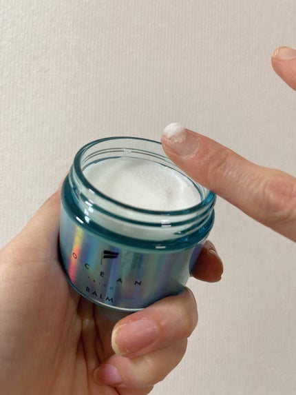 オーシャントリコ ヘアスタイリング バーム ライトブルー/OCEAN TRICO/ヘアバームを使ったクチコミ(1枚目)