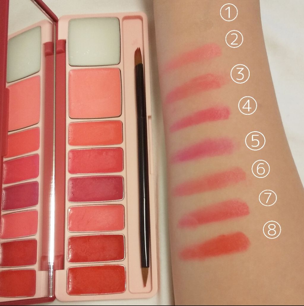 プレイカラーリップ＆チーク/ETUDE/口紅を使ったクチコミ（3枚目）