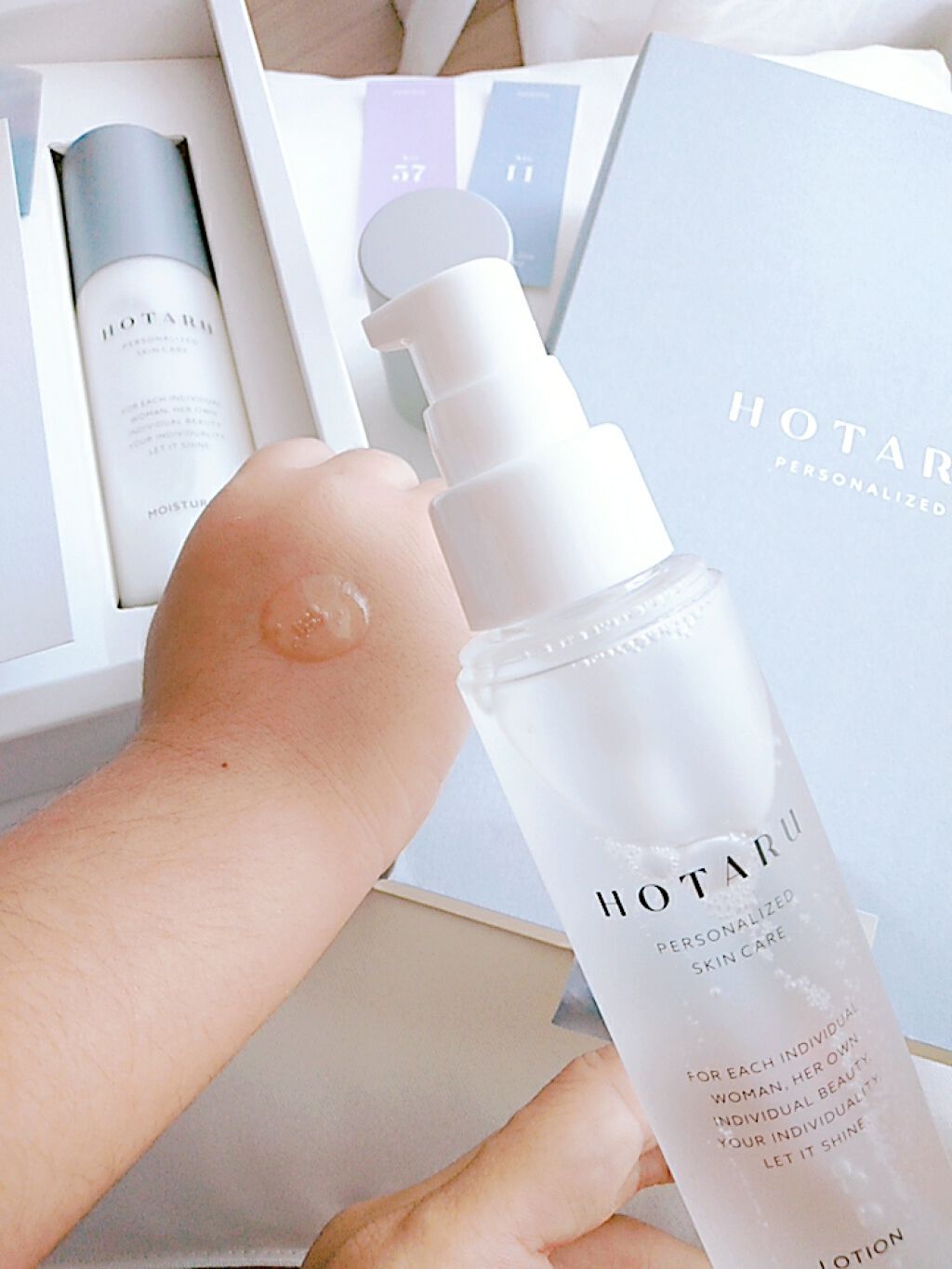 HOTARU PERSONALIZED/HOTARU PERSONALIZED/スキンケアキットを使ったクチコミ(2枚目)