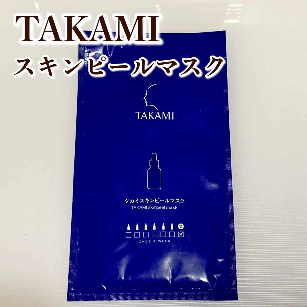 タカミスキンピールマスク/タカミ/シートマスク・パックを使ったクチコミ(1枚目)