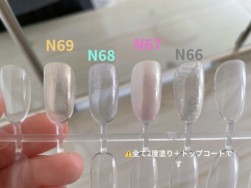 カラフルネイルズ/キャンメイク/マニキュアを使ったクチコミ（2枚目）