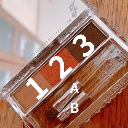 ジルスチュアート ニュアンスブロウパレット 03 orange shade/JILL STUART/パウダーアイブロウの画像