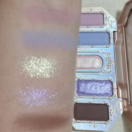 月光人魚シリーズ ジュエリーアイズ/FlowerKnows/アイシャドウパレットを使ったクチコミ(5枚目)