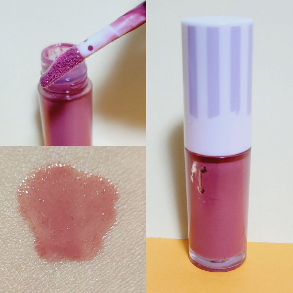 ケアオイルティントリップ/CandyDoll/リップティントを使ったクチコミ（2枚目）