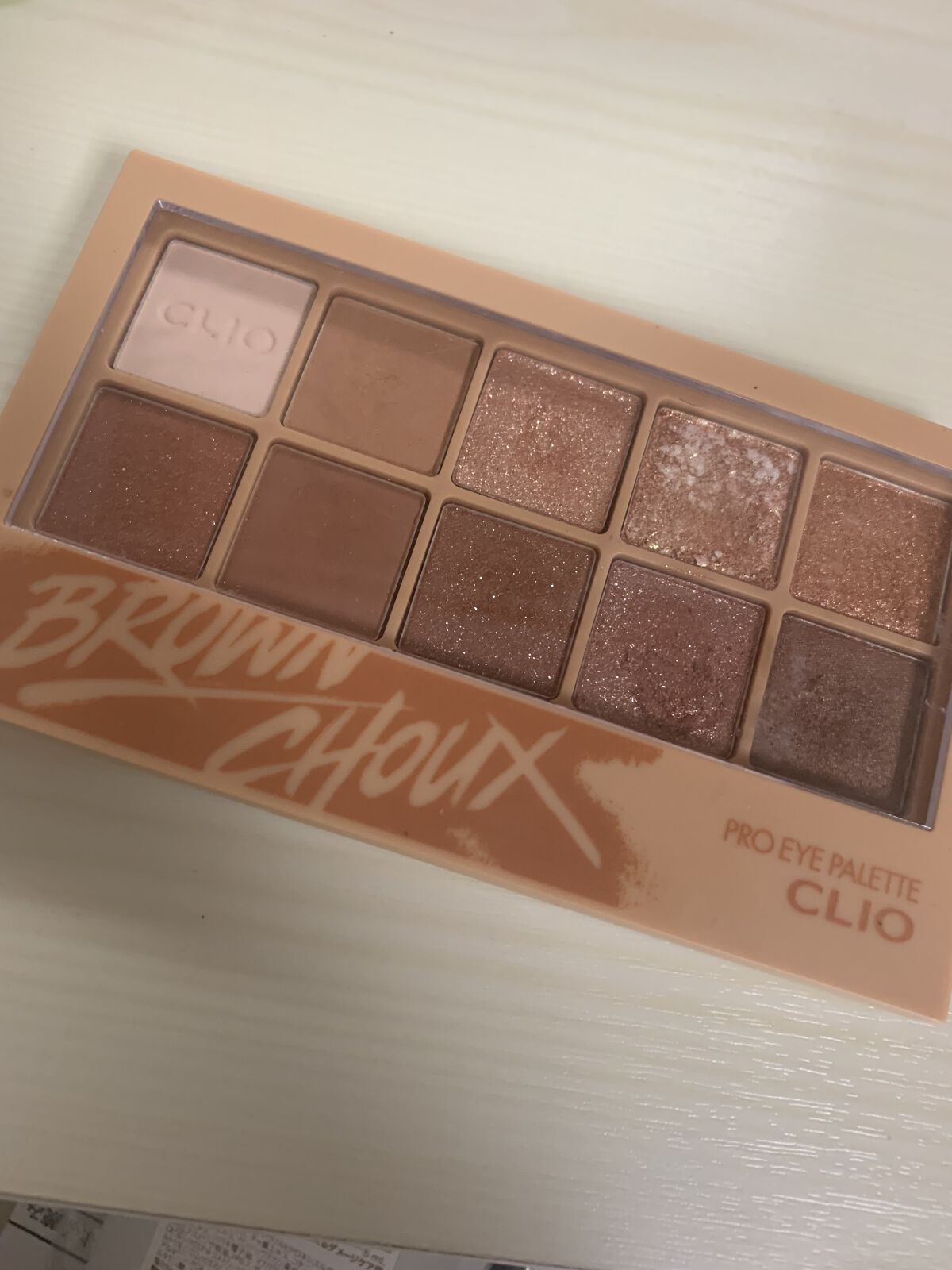 プロ アイ パレット/CLIO/アイシャドウパレットを使ったクチコミ（1枚目）