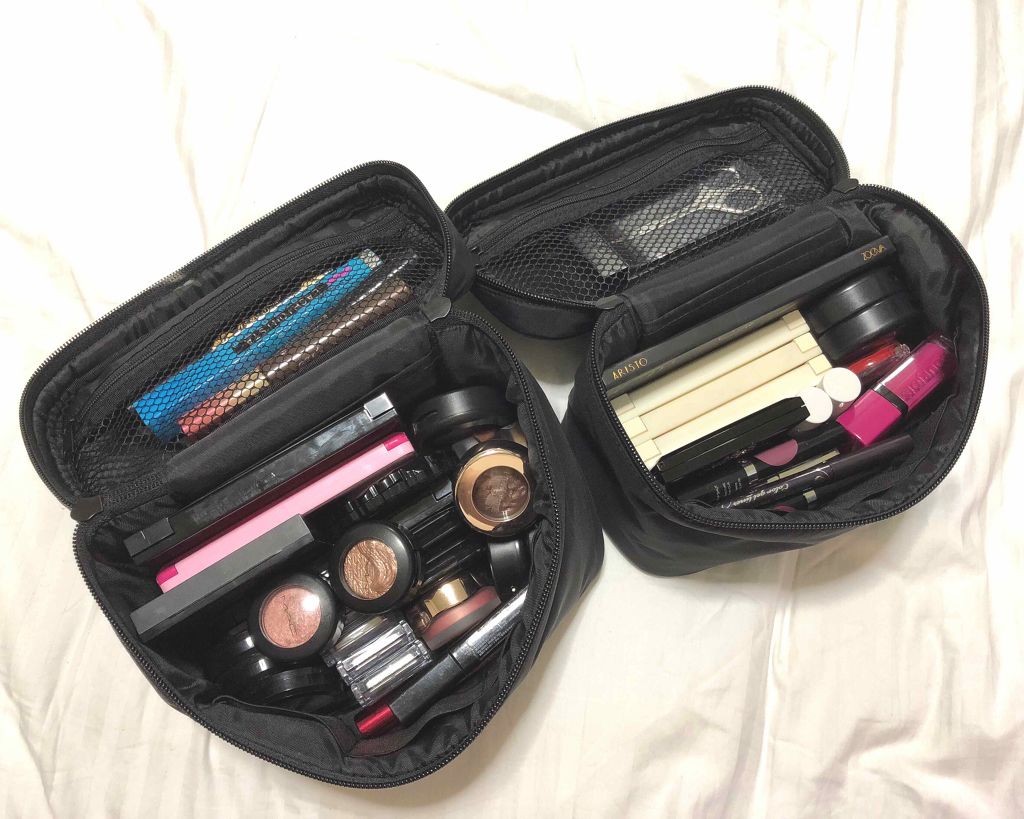 ナイロンメイクボックス・L/無印良品/化粧ポーチを使ったクチコミ(2枚目)
