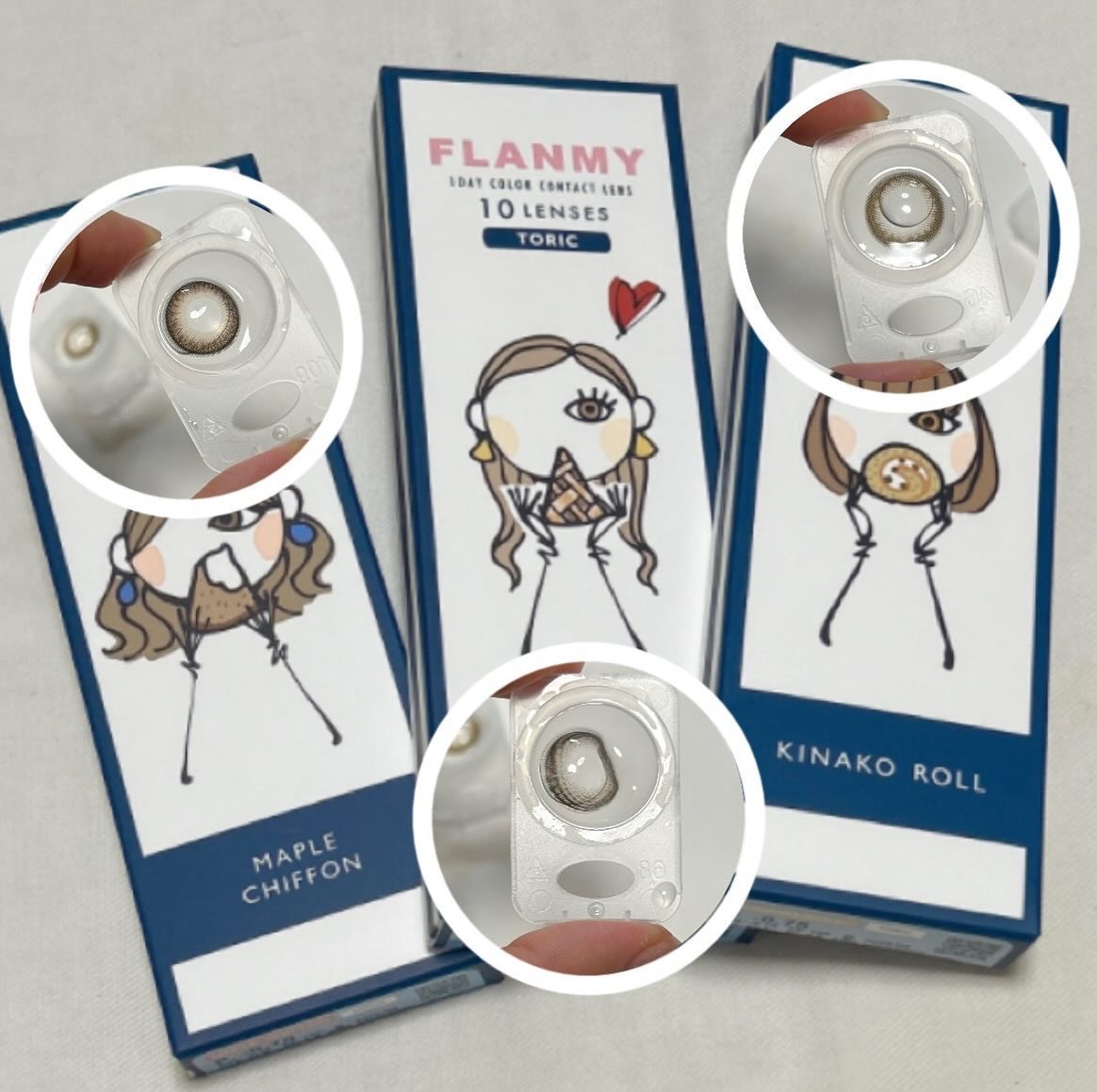 FLANMY 1day/FLANMY/ワンデー（１DAY）カラコンを使ったクチコミ（2枚目）