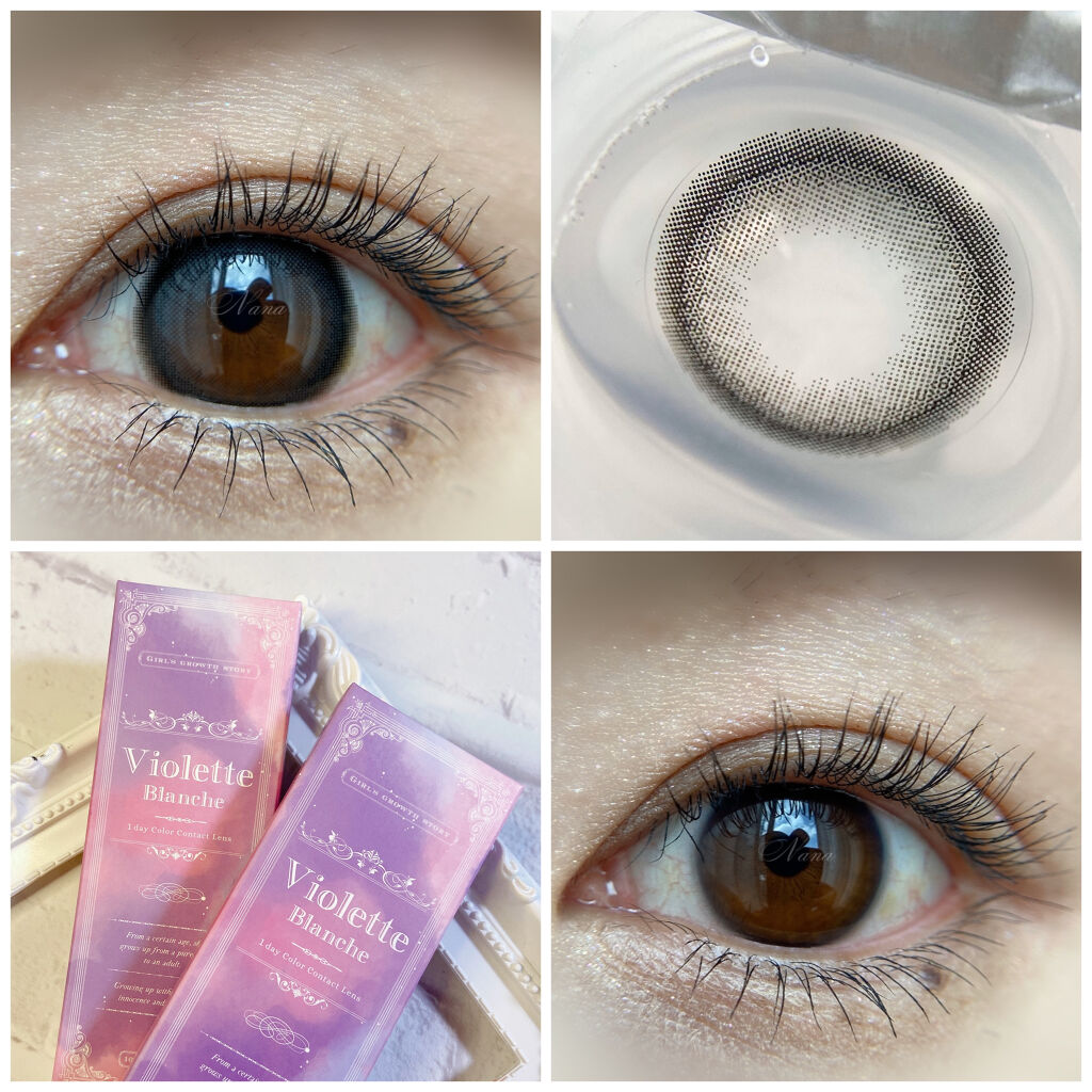 ヴィオレットブランシュ/ヴァイオレットブランシュ/カラーコンタクトレンズを使ったクチコミ（3枚目）