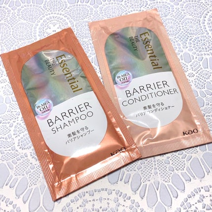 ザビューティ 髪のキメ美容素髪を守る バリアシャンプー/コンディショナー/エッセンシャル/シャンプー・コンディショナーを使ったクチコミ(7枚目)