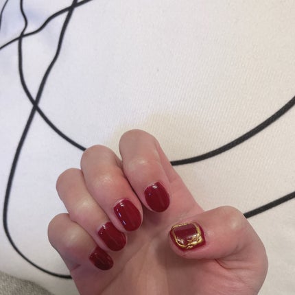 ジェルネイル(ライト対応)/セリア/ジェルネイルを使ったクチコミ(2枚目)