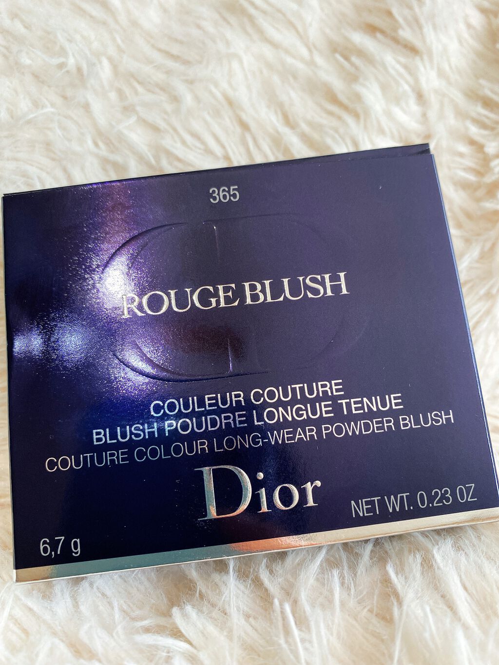 【旧】ディオールスキン ルージュ ブラッシュ 365 ニュー ワールド/Dior/パウダーチークを使ったクチコミ（3枚目）