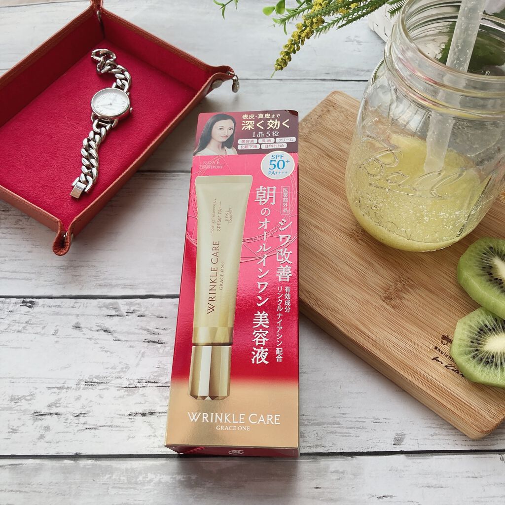 リンクルケア モイストジェル エッセンス UV /コーセーコスメポート/美容液を使ったクチコミ（1枚目）