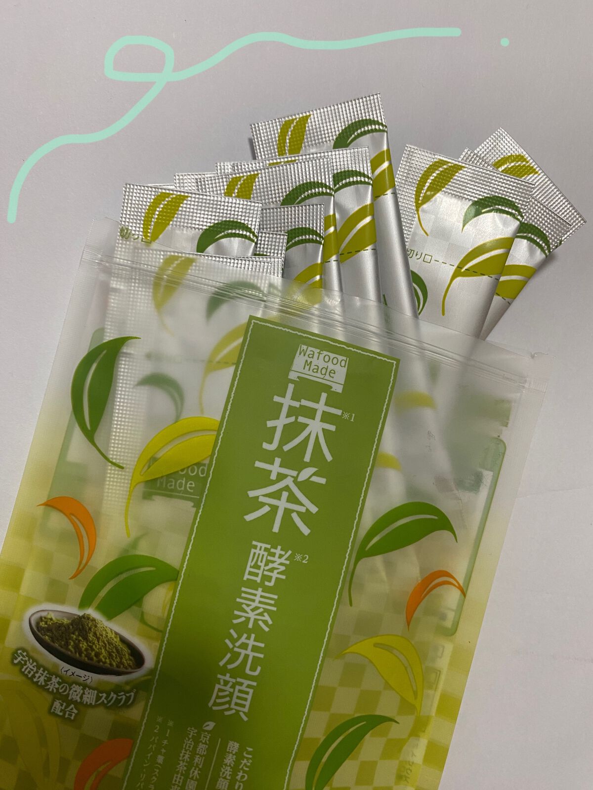 ワフードメイド 宇治抹茶酵素洗顔/pdc/洗顔パウダーを使ったクチコミ(1枚目)