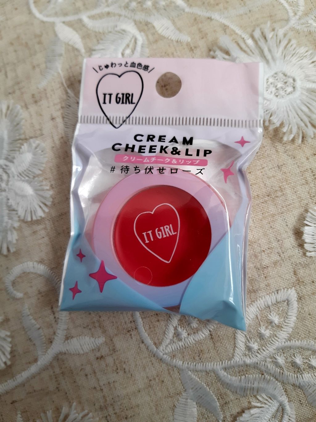 ダイソー×IT GIRL マットクレヨンリップ/DAISO/口紅を使ったクチコミ（1枚目）