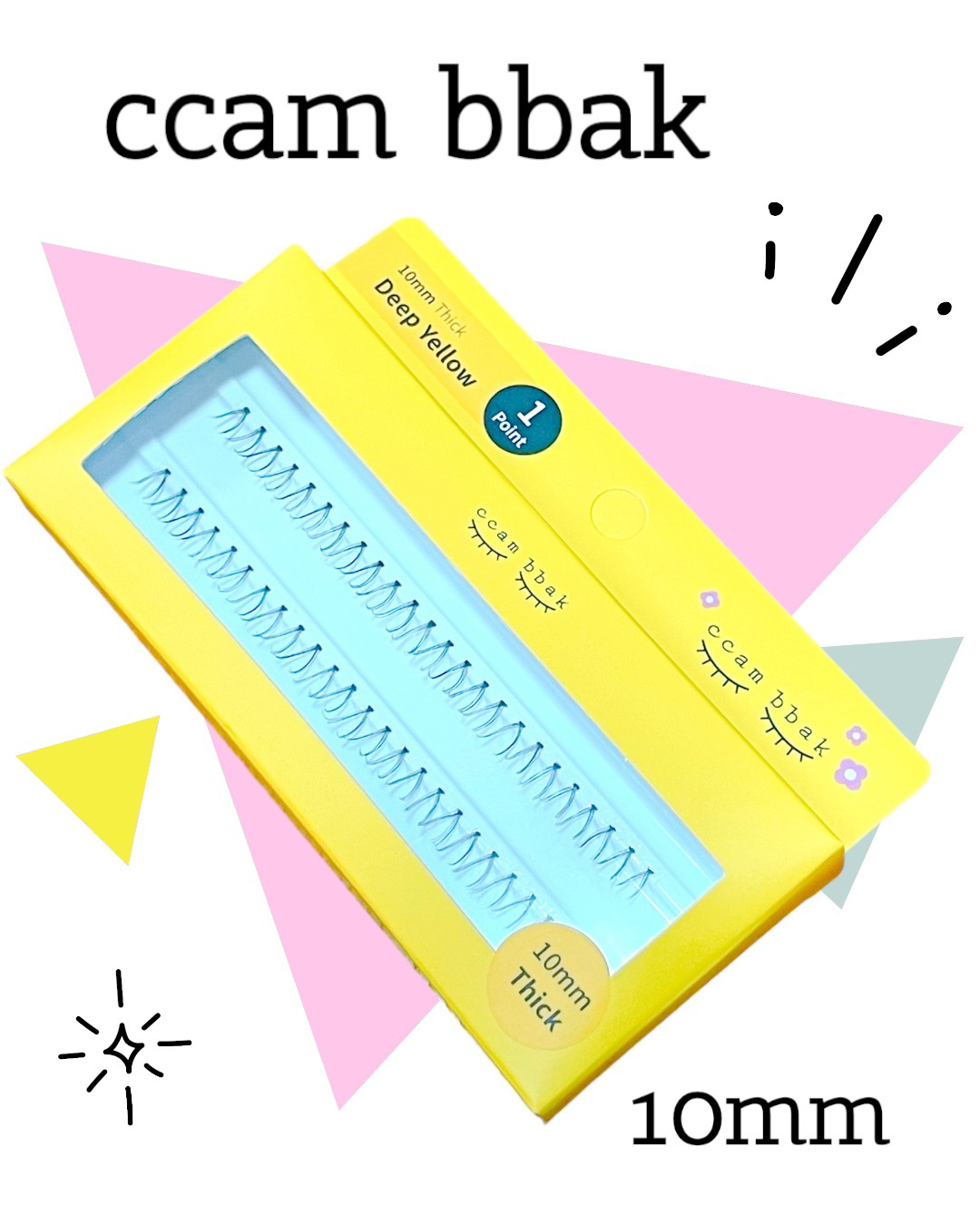 CCAM BBAK 部分用つけまつげ Deep Orange/CCAM BBAK/つけまつげを使ったクチコミ（2枚目）