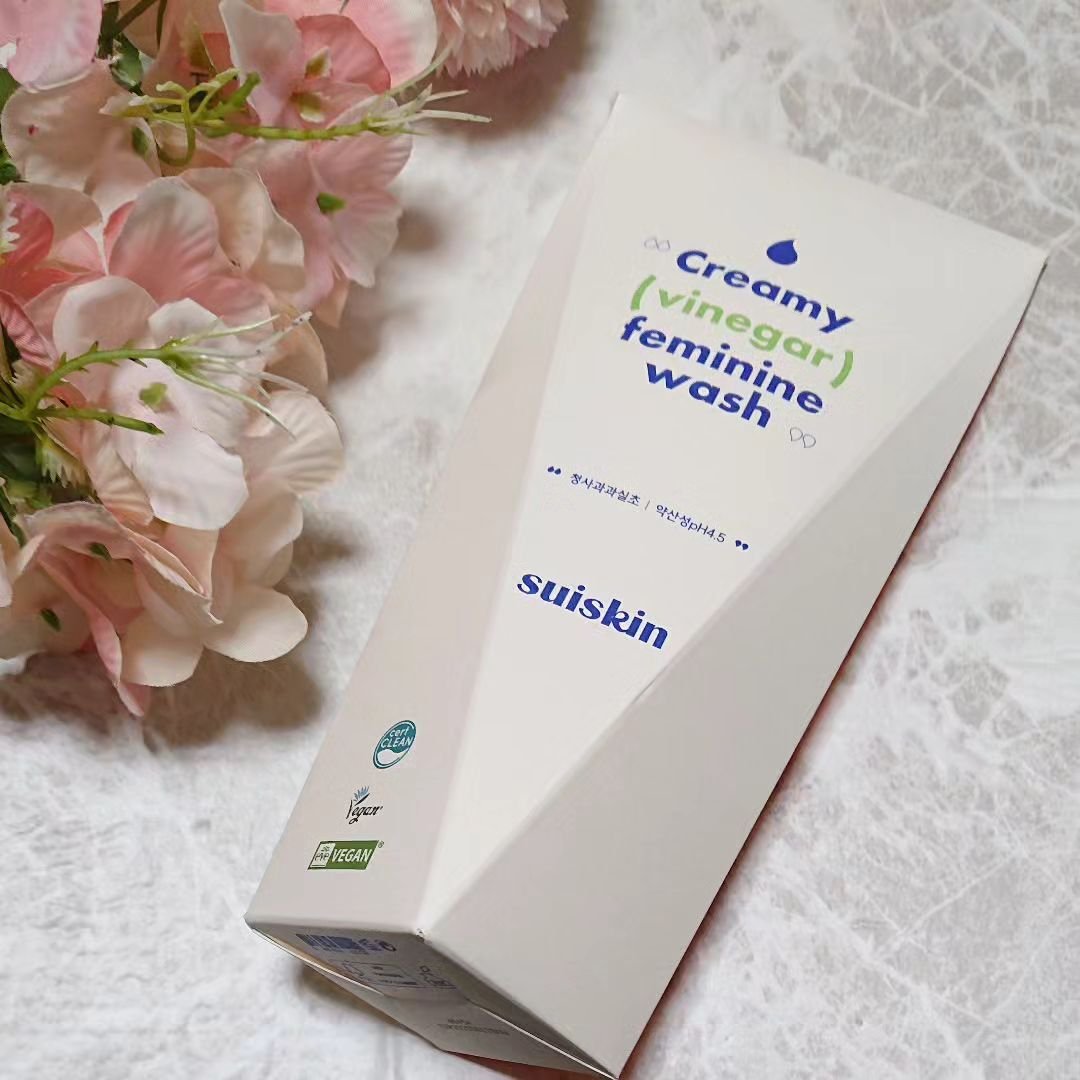 クリーミービネガーフェミニンウォッシュ/suiskin/ボディソープを使ったクチコミ（1枚目）