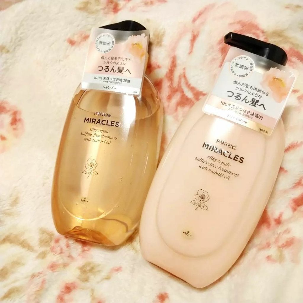 ミラクルズ サルフェート無添加&ジェントルリペア ボンドリペア シャンプー/トリートメント/パンテーン/市販シャンプーを使ったクチコミ(1枚目)