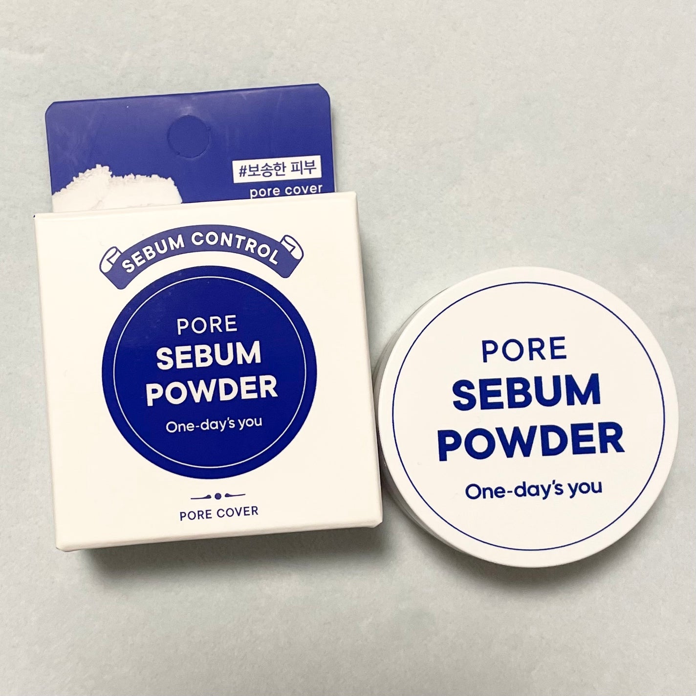 ポアセバムパウダー/One-day's you/ルースパウダーを使ったクチコミ(1枚目)