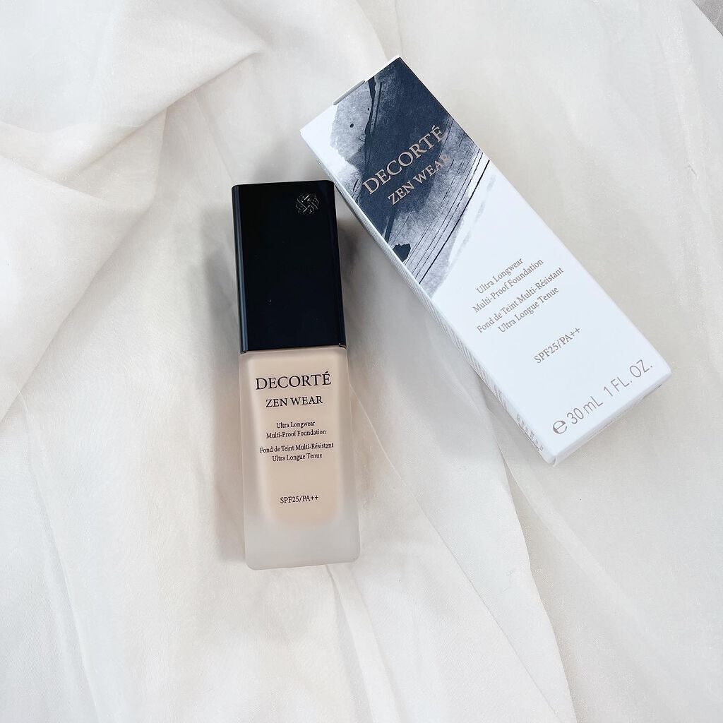 ゼン ウェア フルイド/DECORTÉ/リキッドファンデーションを使ったクチコミ(1枚目)