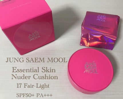 ジョンセンムル エッセンシャル スキン ヌーダー クッション/JUNG SAEM MOOL/クッションファンデーションを使ったクチコミ(1枚目)