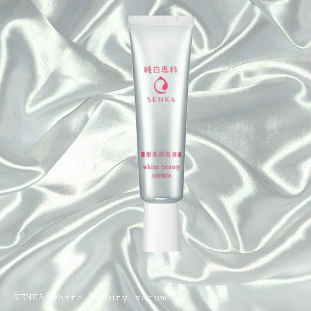 純白専科 すっぴん白雪美容液(専科 薬用美白クリーム)/SENKA（専科）/美容液を使ったクチコミ（1枚目）