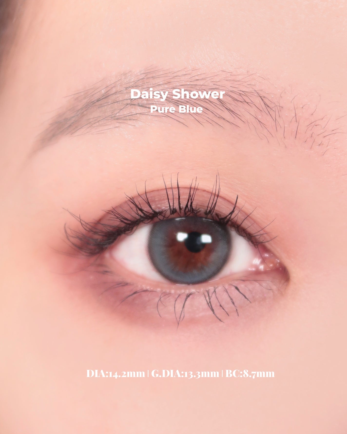 Daisy Shower 1Day/chuu LENS/ワンデー(1DAY)カラコンを使ったクチコミ(3枚目)