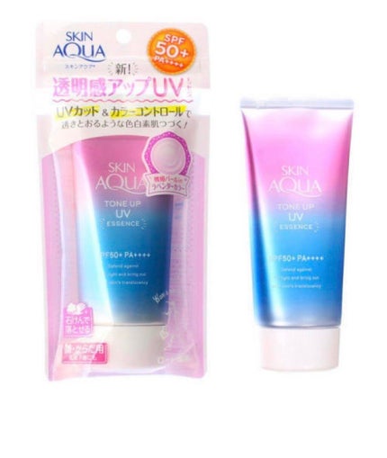 スキンアクア トーンアップUVエッセンス/スキンアクア/日焼け止めクリームを使ったクチコミ(1枚目)