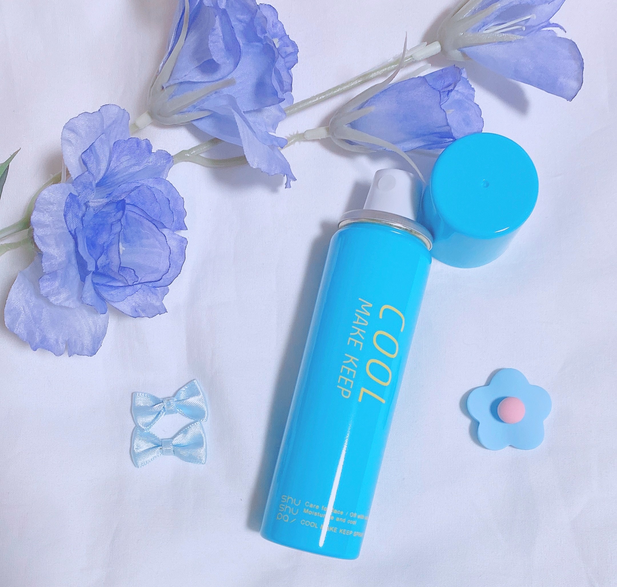 ひんやりメイクキープスプレー＋/shushupa!/ミスト状化粧水を使ったクチコミ（2枚目）