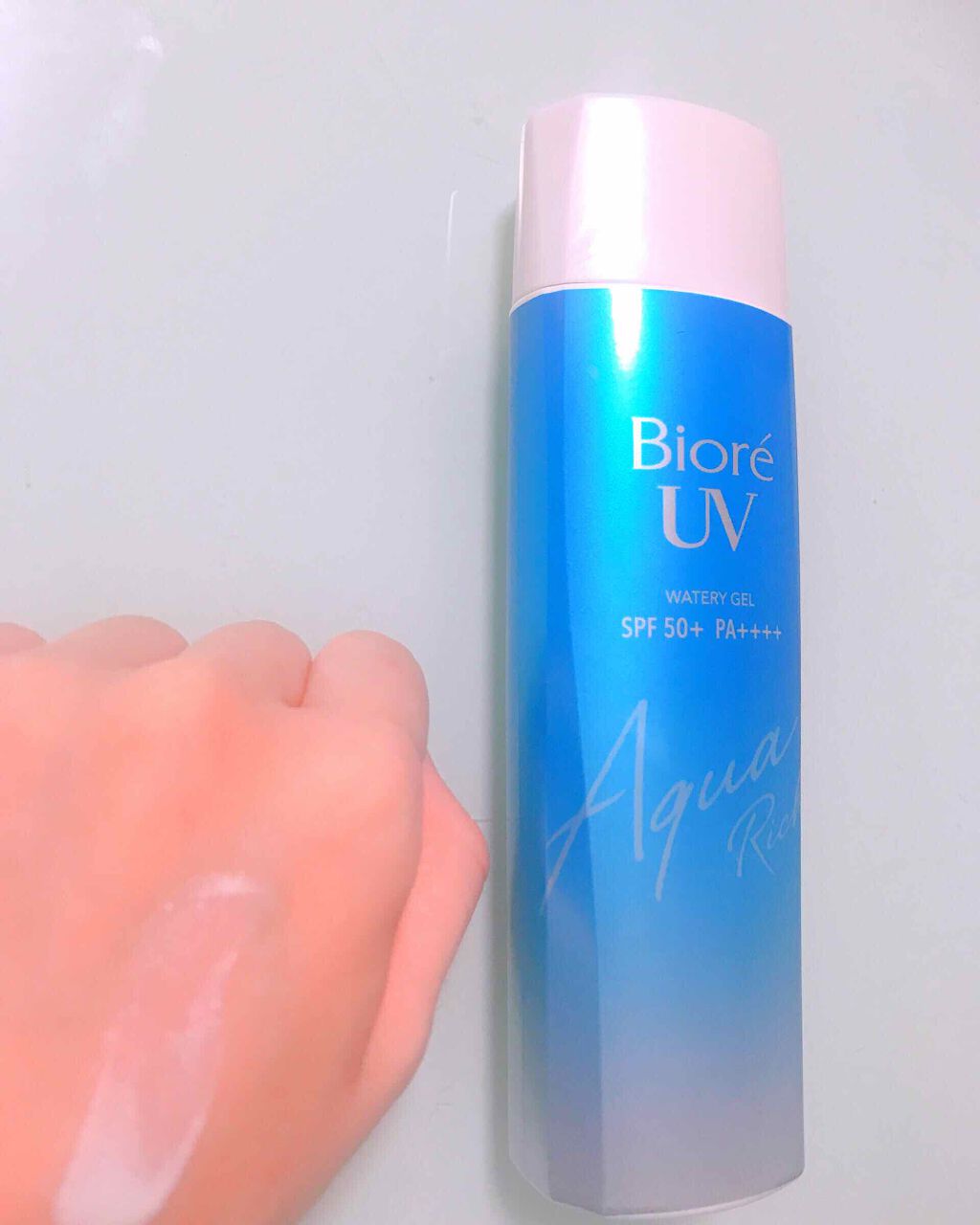ビオレUV アクアリッチウォータリージェル /ビオレ/日焼け止め・UVケアを使ったクチコミ(3枚目)