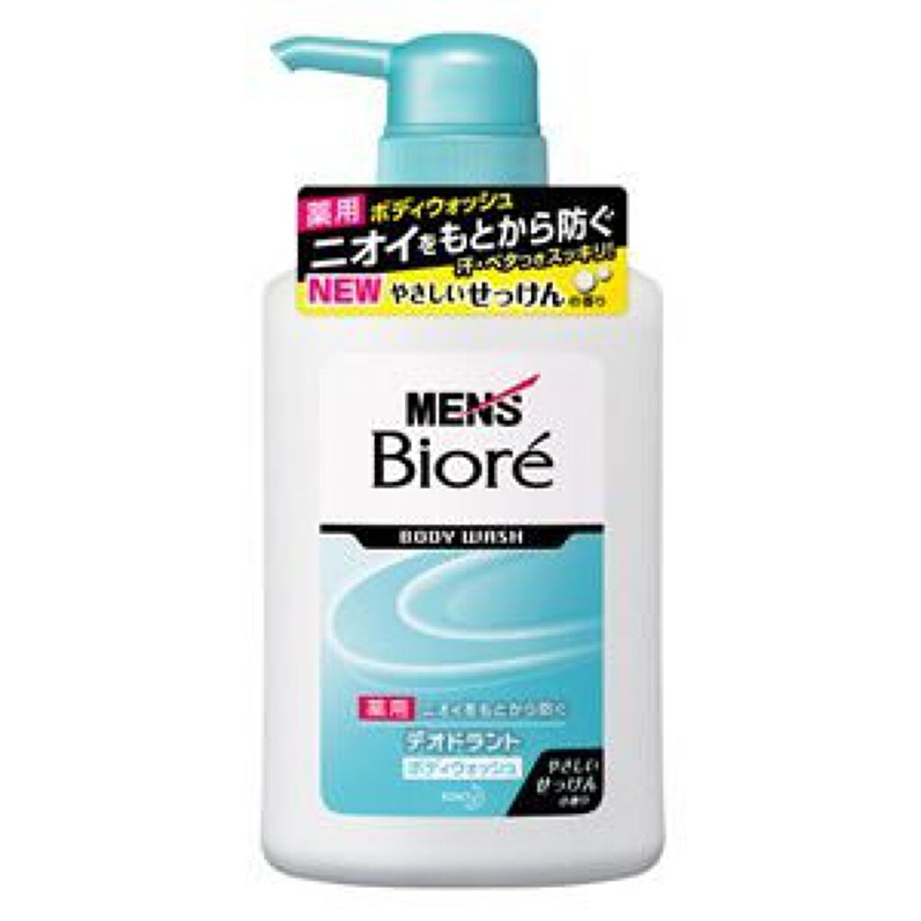 メンズビオレ デオドラントボディウォッシュ やさしいせっけんの香り