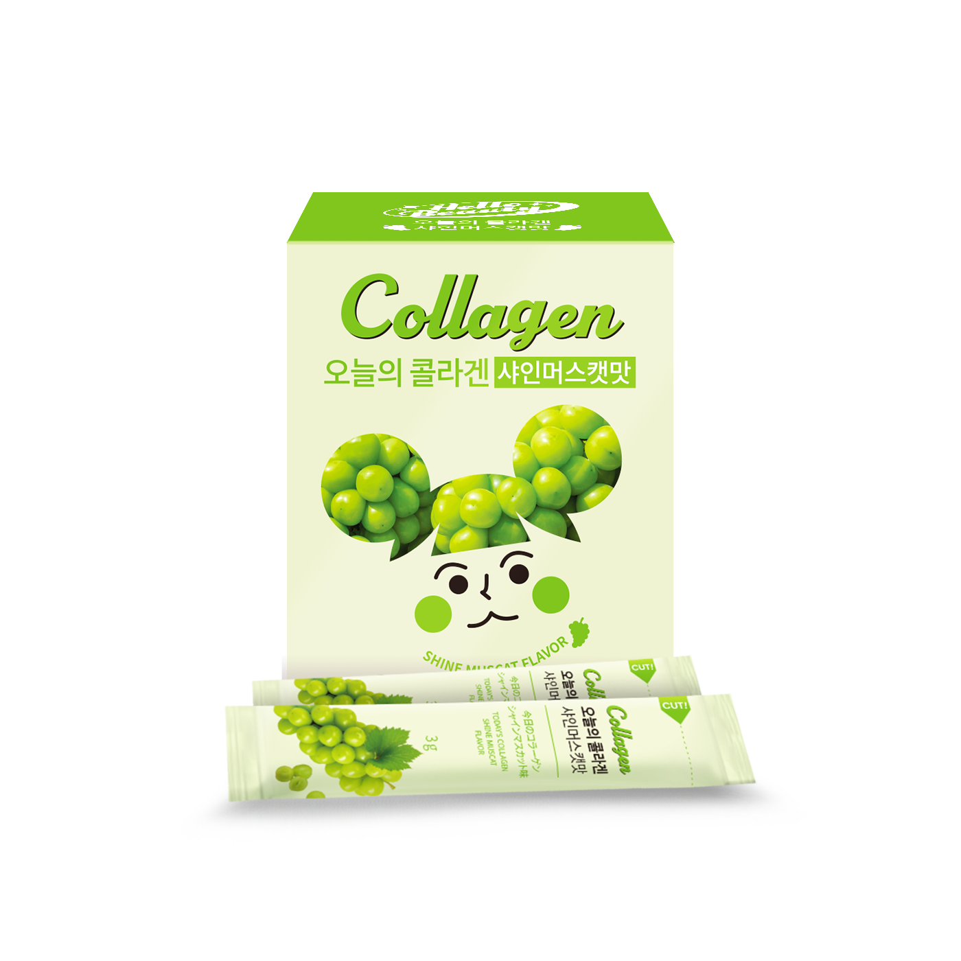 今日のコラーゲン シャインマスカット味