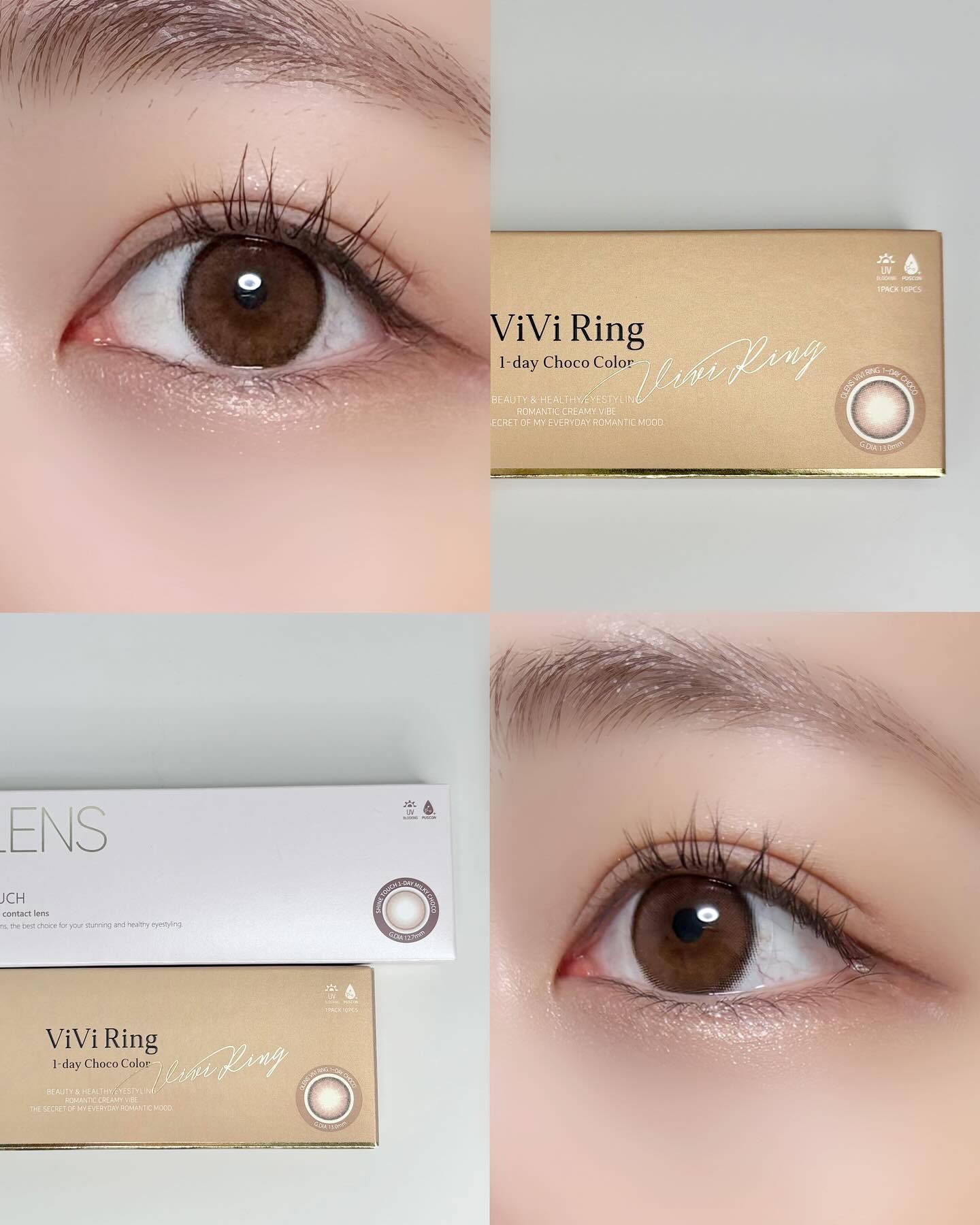 ViVi Ring 1Month/OLENS/カラーコンタクトレンズを使ったクチコミ（3枚目）