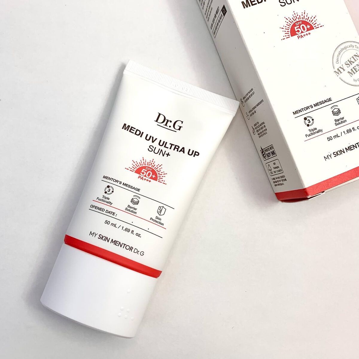 メディUVウルトラアップサンプラス/Dr.G/日焼け止めクリームを使ったクチコミ（1枚目）