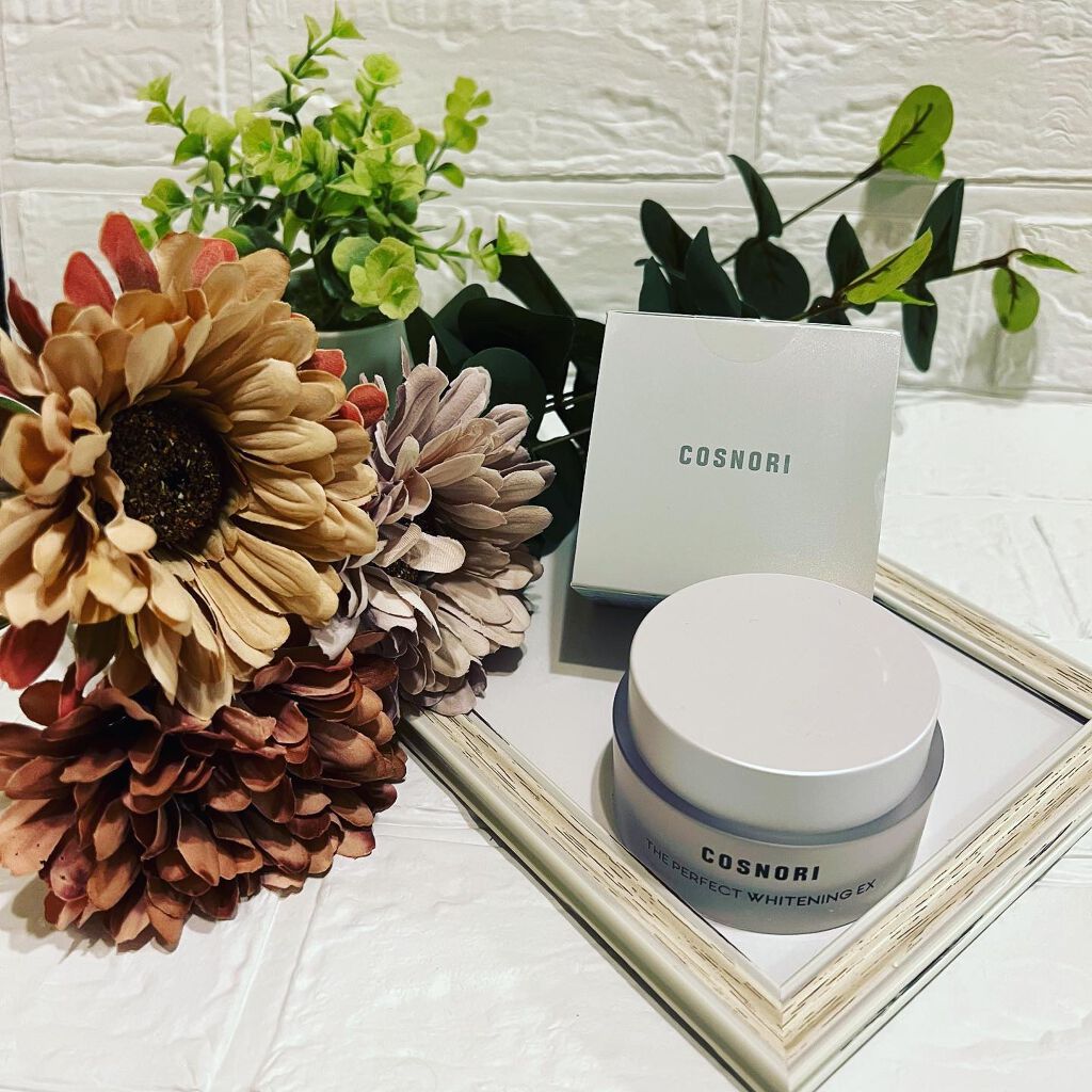 ザパーフェクトホワイトニング EXクリーム/COSNORI/フェイスクリームを使ったクチコミ（2枚目）