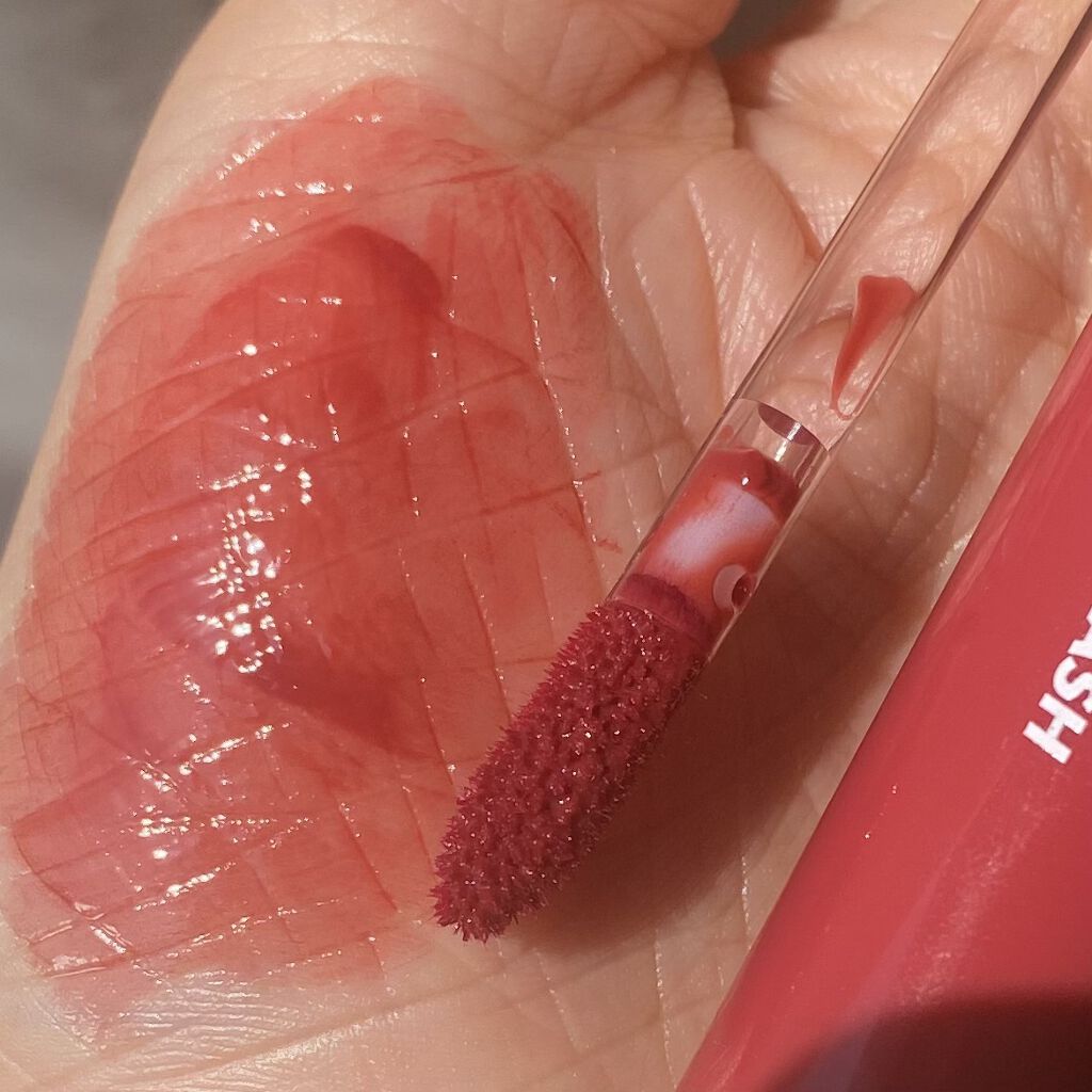 グラスティングウォーターティント/rom&nd/リップティントを使ったクチコミ（1枚目）